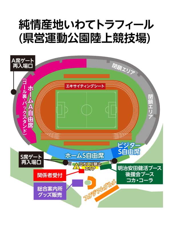 純情産地いわてトラフィール 座席表